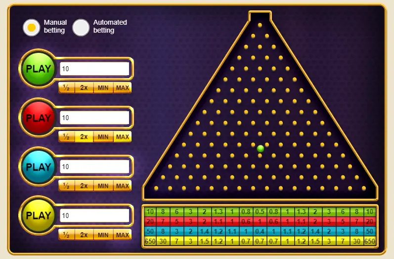 Plinko Game Showcase
